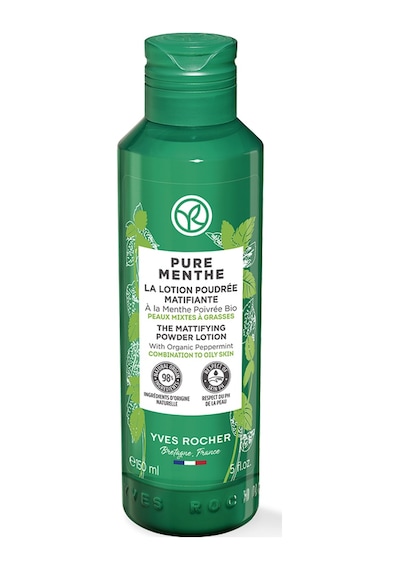 Yves Rocher Pure Menthe Anında Matlık Sağlayan Pudralı Tonik 150 ML