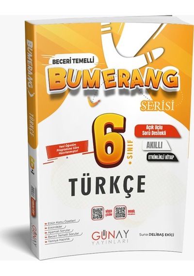 Günay 2025-2026 Müfredat 6.sınıf Bumerang Etkınlıklı Türkçe