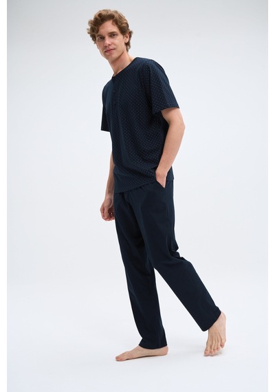 Relax Mode Erkek Laci Pijama Takımı - 2072pjdr Lacivert