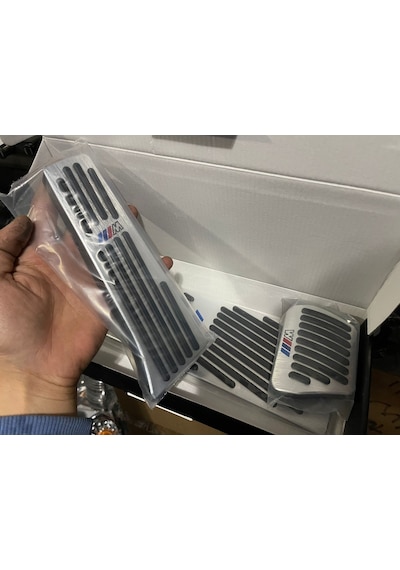 Bmw F30 F32 F33 Metal & Siyah Pedal Seti M Logolu