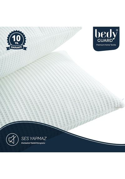Lexroo Ultra Soft Sıvı Geçirmez Yastık Koruyucu Alez 2 Adet Çok Renkli