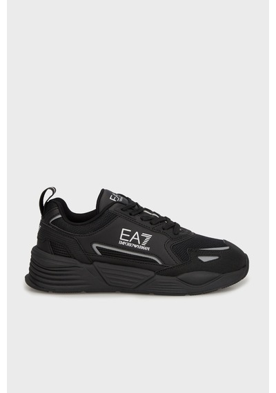 Ea7 Unisex Ayakkabı 7x000308 Af18447 Mc026 Siyah-gümüş Siyah-gümüş