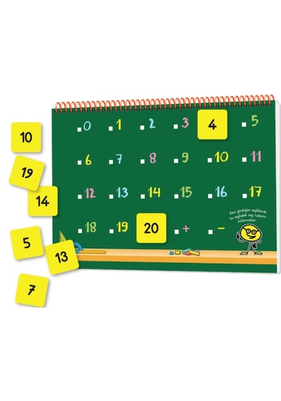Matematik Seti 3-6 Yaş Cırt Cırtlı Matematik Ve Matematik Kutusu