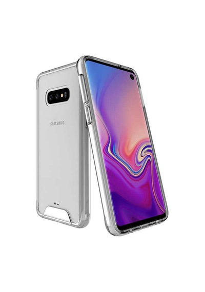 Samsung Uyumlu Galaxy S10E Kilif Seffaf Sararmaz Gard Silikon 391287950