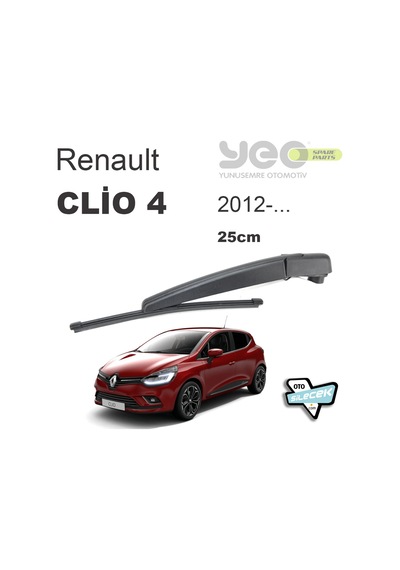 Renault Clio 4 Arka Silecek Kolu Set 2012-..