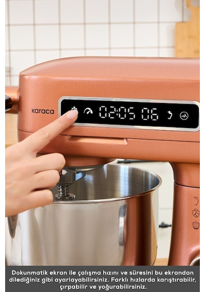 Karaca Pro Artisan 1600 W 5 L Zaman Ayarlı Tartılı Mutfak Şefi