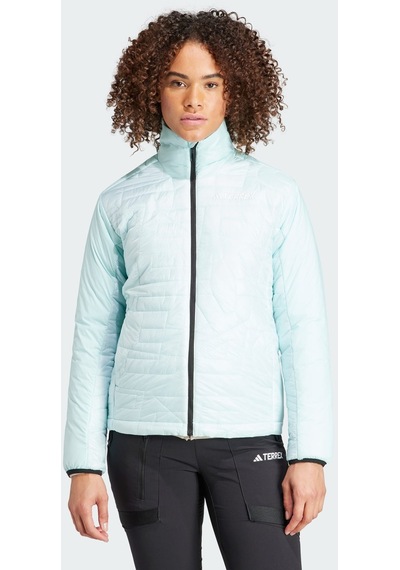 Adidas Terrex Xperior Varilite Primaloft Kadın Turkuaz Mont Ib1077 Mavi