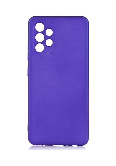 Galaxy A32 4g Kılıf Zore Premier Silikon Kapak Saks Mavi