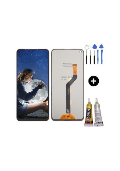 Tecno Camon 15 Uyumlu Oled Lcd Ekran Dokunmatik + Montaj Seti