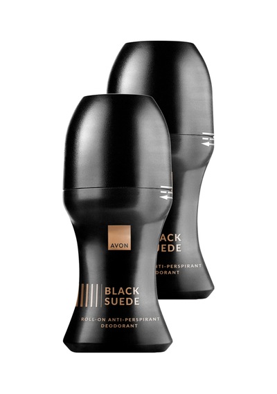 Avon Black Suede Erkek Roll-On 2 x 50 ML