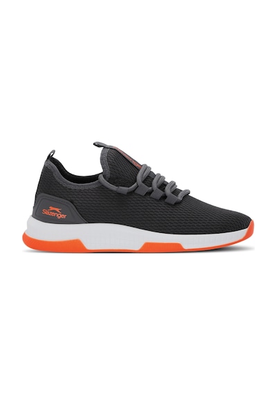 Slazenger Abena I Erkek Koyu Gri / Turuncu Sneaker Koyu Gri / Turuncu