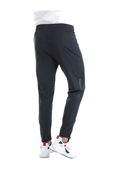 Slazenger GRIET Erkek Fermuar Cepli Dar Paça Koyu Gri Eşofman Altı