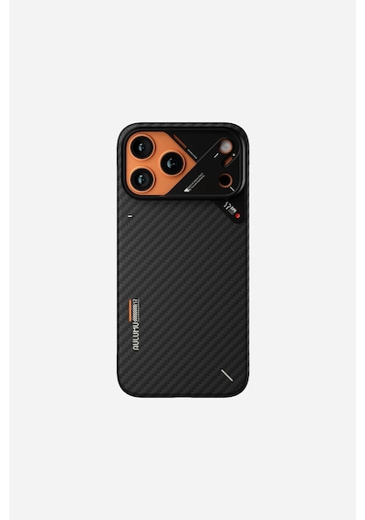 Apple iPhone 17 Pro Max Uyumlu Ultra Slim Magsafe Destekli Isı Dağıtıcı Aramid Fiber Kılıf A17 Şeffaf