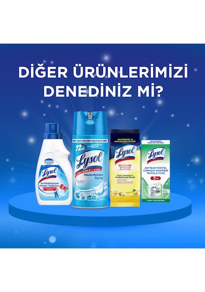 Lysol Çok Amaçlı Dezenfektan Yüzey Temizleyici Köpük Sprey 750 ml