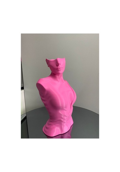 Pembe 4lü Set Dekoratif Takı Organizer Manken Standı Makyaj Mücevher Kolye Tasarım Sergi Yüzük