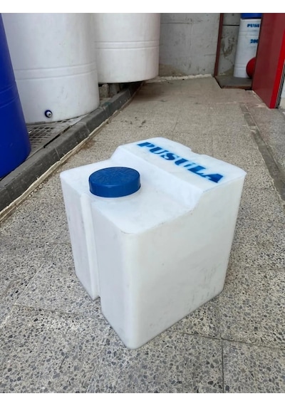 Pusula 50 Lt Karavan Tipi Plastik Kare Su Deposu