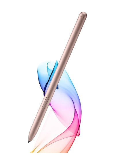 Samsung Galaxy Tab S7 Fe - S7 Plus Uyumlu Avuç İçi Algılamayan Dokunmatik Stylus Kalem Rose Gold