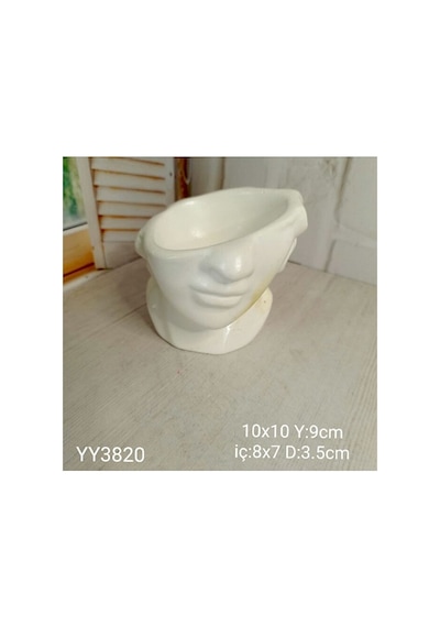 Yy3820 Yarım Yüz Davıd Saksı
