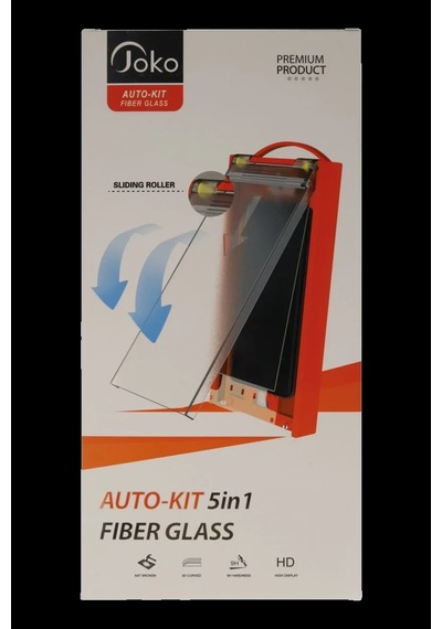 Joko Xiaomi Redmi Note 14 Pro 4g Uyumlu Autokit 5in1 Fiber Hayalet Cam Ekran Koruyucu