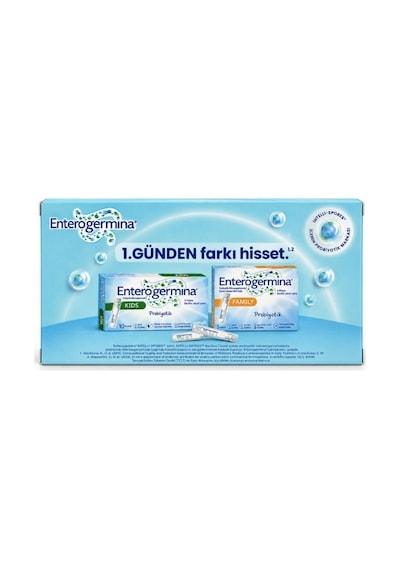 Enterogermina Family 5 Flakon + Kids 10 Flakon Fırsat Paketi