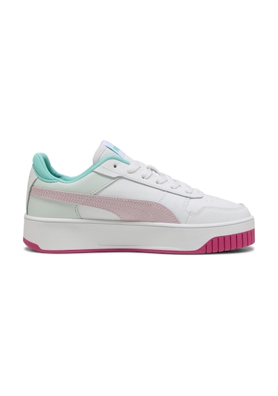 Puma 39384616 Carina Street Jr Kız Çocuk Günlük Spor Ayakkabı Beyaz