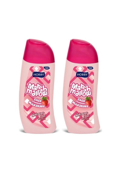Marshmallow Bw Strawberry 500ml 2li Paket