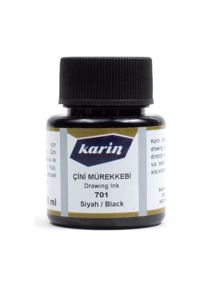 Karin Çini Mürekkebi 45Ml - Siyah