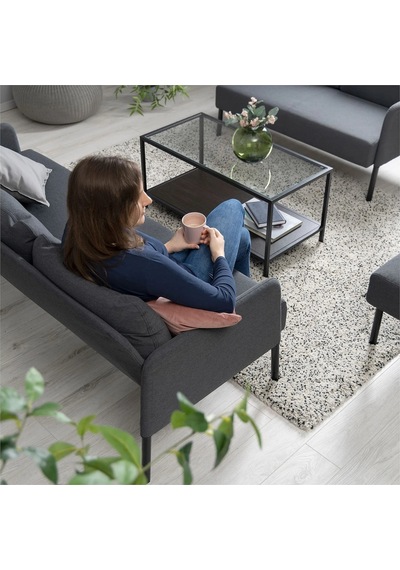 Ikea Gri Konforlu Kanepe - 3'lü Kanepe