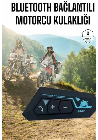 Hubrendy Kargo İnterkom Intercom Kask Kulaklık Bt22 Bluetooth Motosiklet Kulaklık 5.0 Bluetooth
