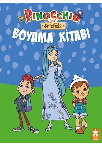 Pinocchio and Friends - Boyama Kitabı 1- Eksik Parça