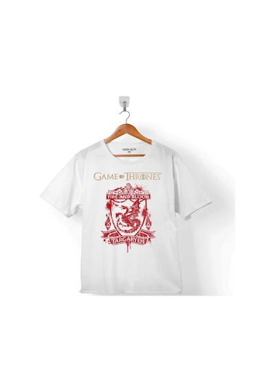 Game Of Thrones Fıre And Blood House Targaryen 2 Çocuk Tişört 001