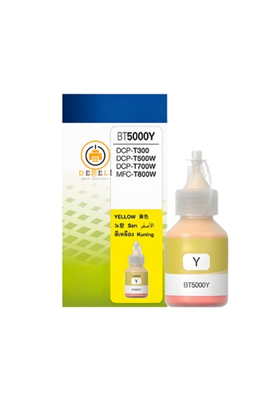 Drl Premium Bt-d60bk / Bt-5000 %100 Uyumlu 4 Renk Set Mürekkep
