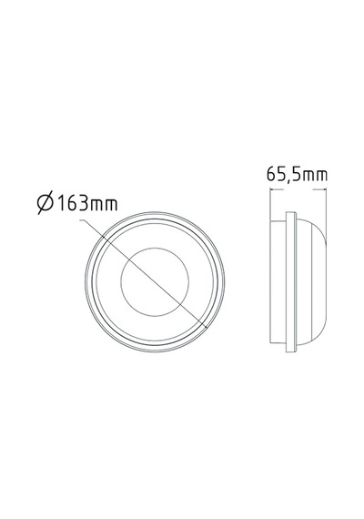 15w Artos Siyah Led Nem Su Geçirmez Banyo Bahçe Balkon Modern Tavan Duvar Lambası Beyaz Işık 6500k Ip65 Dış Mekan