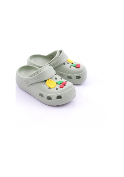 Pienn 42001-001 Eva Patik Çocuk Terlik 42001-001-R2095 Su Yeşili