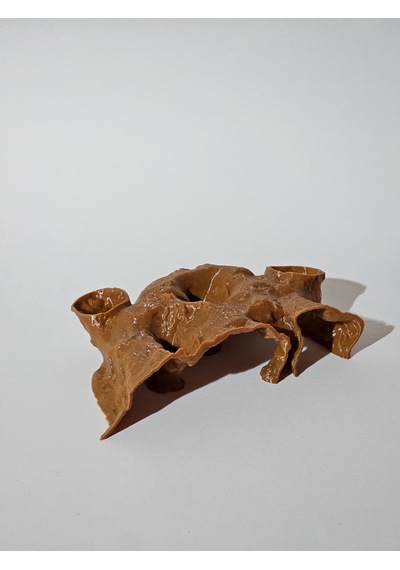 Desenli Mağara Akvaryum Dekoru - Dekoratif Akvaryum Maketi 22cm