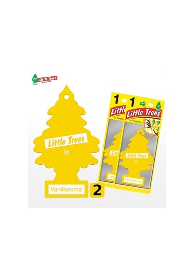 Oto Koku Little Trees Kağıt Koku Vanilya 2 Adet Vanillaroma