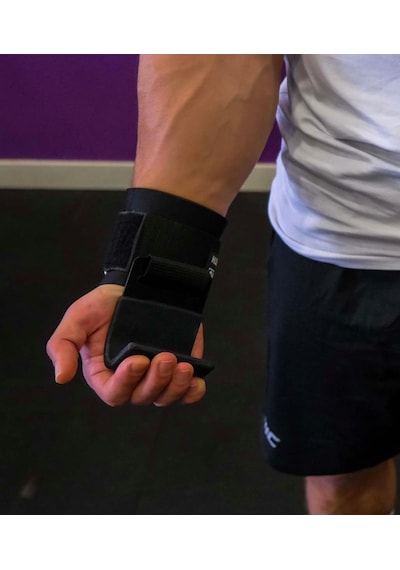 Musclecloth Lifting Hooks Ağırlık Kaldırma Kancası Siyah Çok Renkli