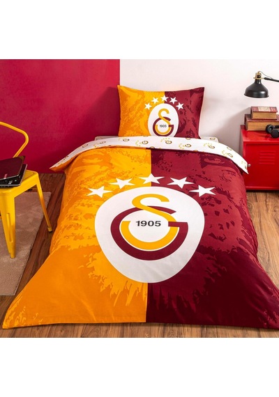 Lisanslı 5.yıldız Galatasaray Nevresim Takımı Tek Kişilik Diğer