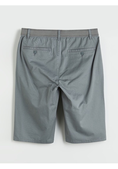 Lcwaıkıkı Classic Yeşil Standart Kalıp Gabardin Erkek Şort