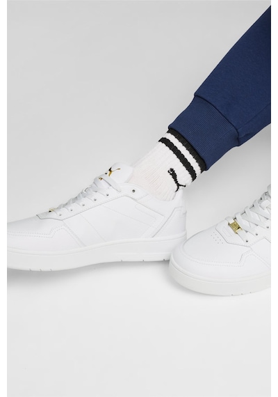 Puma Court Classic Lux Erkek Spor Ayakkabı 39501901 Beyaz Beyaz