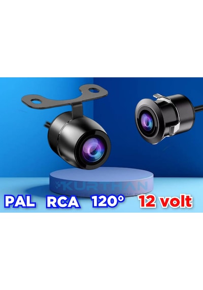 Kelebek Aparatlı Araç Kamerası Ön Yan Veya Arka Kullanım 12 Volt