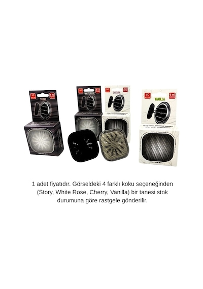 Oto Koku Araç İçi Havalandırma Izgara Kokusu Metalik Petek Tasarım Lüks Oto Parfümü 60 Gün Kalıcı 4ml Karışık Glz03020675 001
