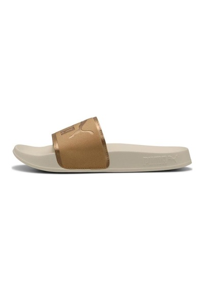 Puma Leadcat 2.0 Aqua Metallics Terlik - 401707-10286 Beyaz - Gold