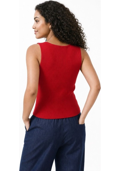 LOFT Slim Fit Kadın Bluz K.kol Lf2042381 Q1.v1 Kırmızı LOFT Slim Fit Kadın Bluz K.kol Lf2042381 Q1.v1 Kırmızı