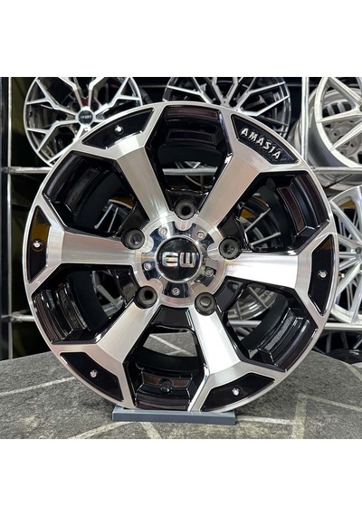 16 İnç 5x160 Transit Siyah Elmas Kesim Jant Modeli Fiat
