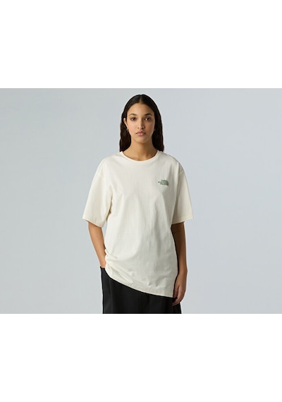 The North Face U Nse Slopes Relaxed S/s Tee-graphic Unisex Outdoor Tişörtü Nf0a8e4eqlı1 Beyaz Beyaz