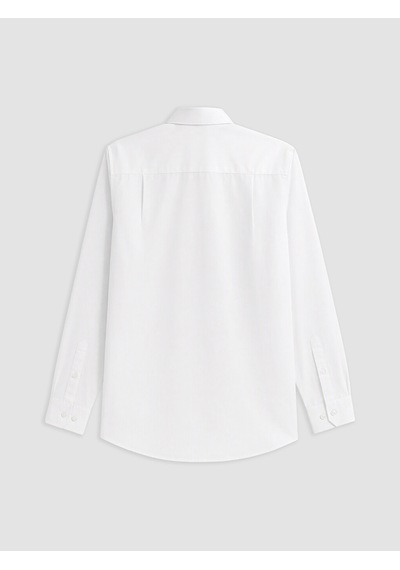Lcw Busıness Beyaz Regular Fit Poplin Erkek Gömlek