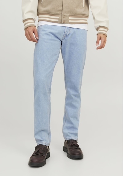 Jack & Jones Erkek Chris 738 Loose Fit Jean 12250231 Blue Denim