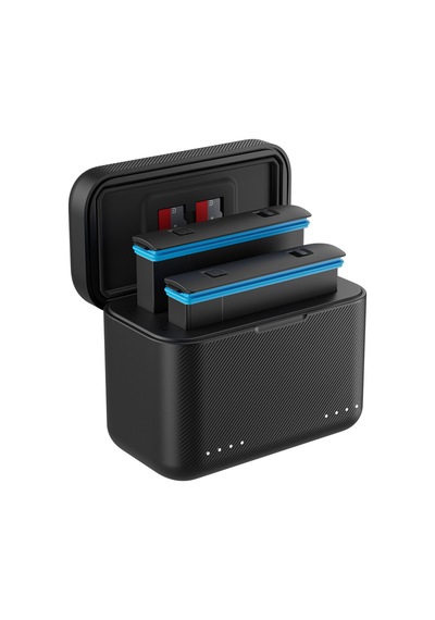 Telesin Insta360 X5 Charging Case, Insta360 X5 Uyumlu Pil Şarj Kutusu