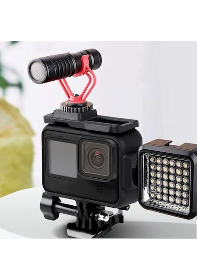 Hero 9 Plastik Kafes Çerçeve Gopro Hero 9, 10, 11, 12, 13 İle Uyumlu